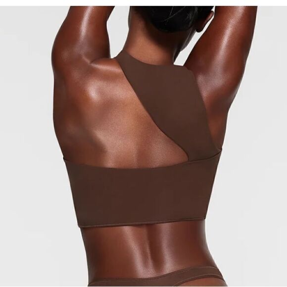 NWT SKIMS CUT OUT SUPER CROPPED TOP - Picture 4 of 6